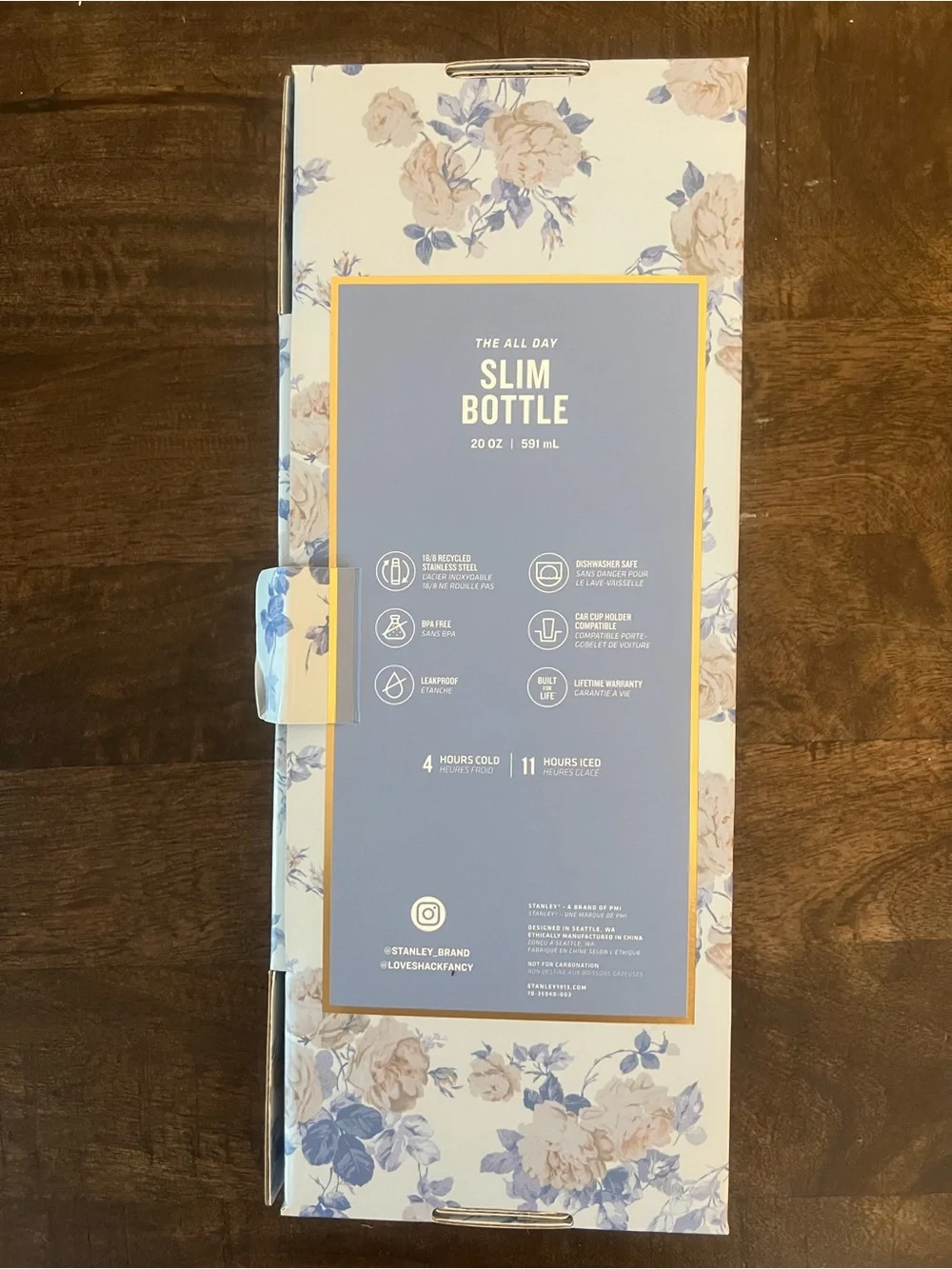 Stanley x LoveShackFancy Floral Slim Bottle - Picture 4 of 5